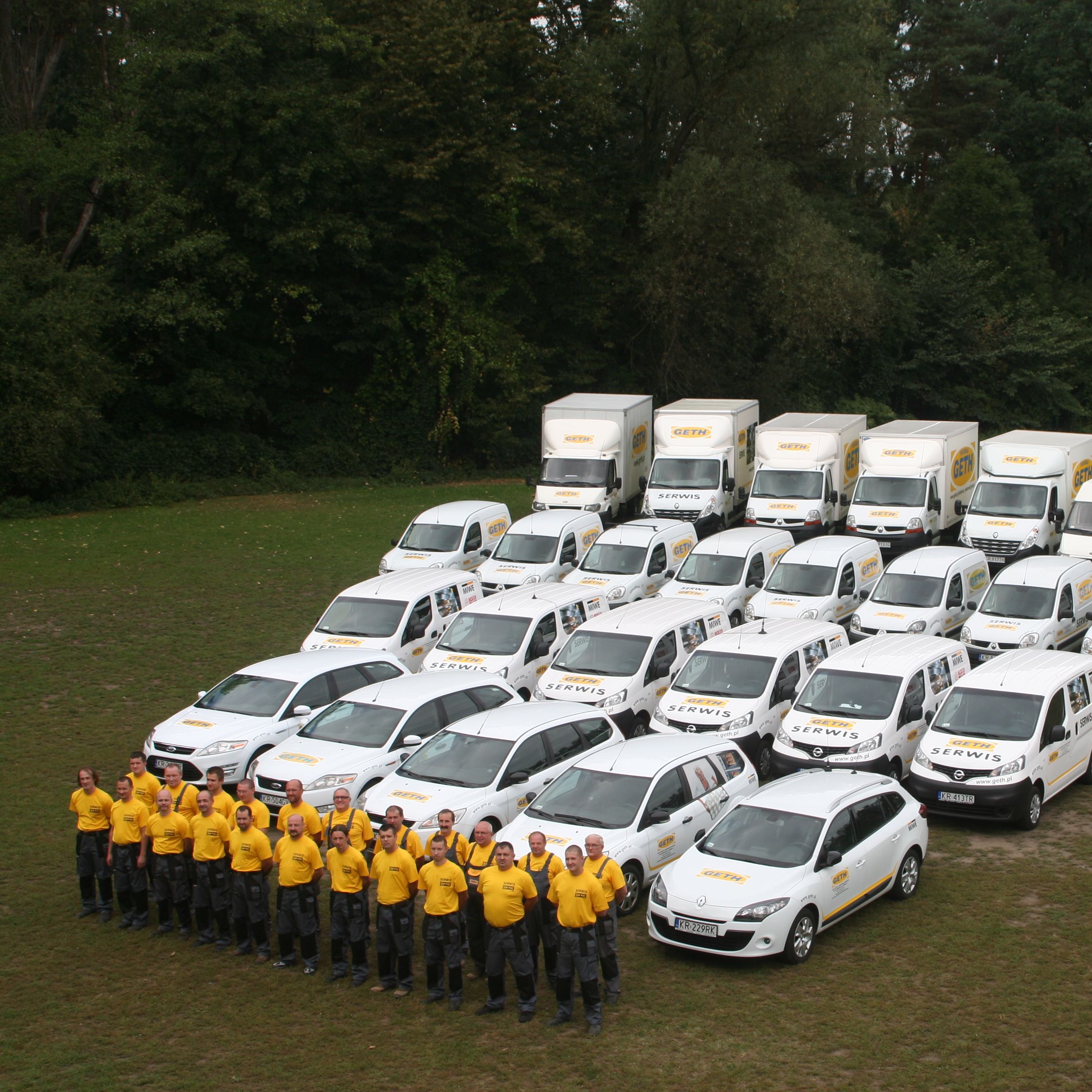 Uruchomienie systemu obsługi serwisowej obejmującej obszar całej Polski